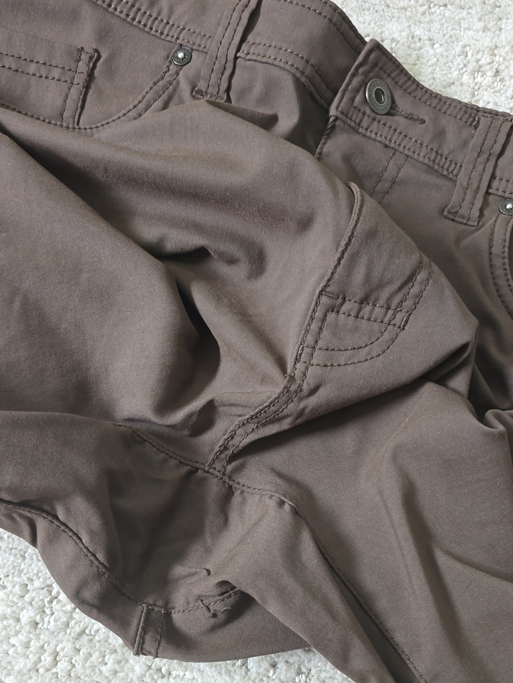 Prana | Brown Stretch Pants - Picture 4 of 8